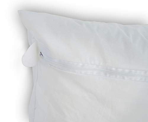 Pillow Protectors - Bedbug , Cotton rich  Zippered Pillow Encasement