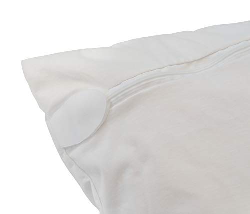 Pillow Protectors - Bedbug , Cotton rich  Zippered Pillow Encasement
