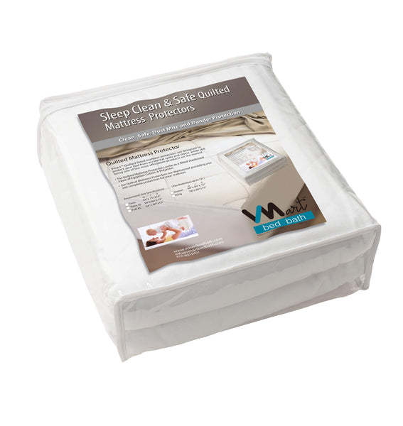 Sleep Clean & Safe Quilted Mattress Protectors Waterproof