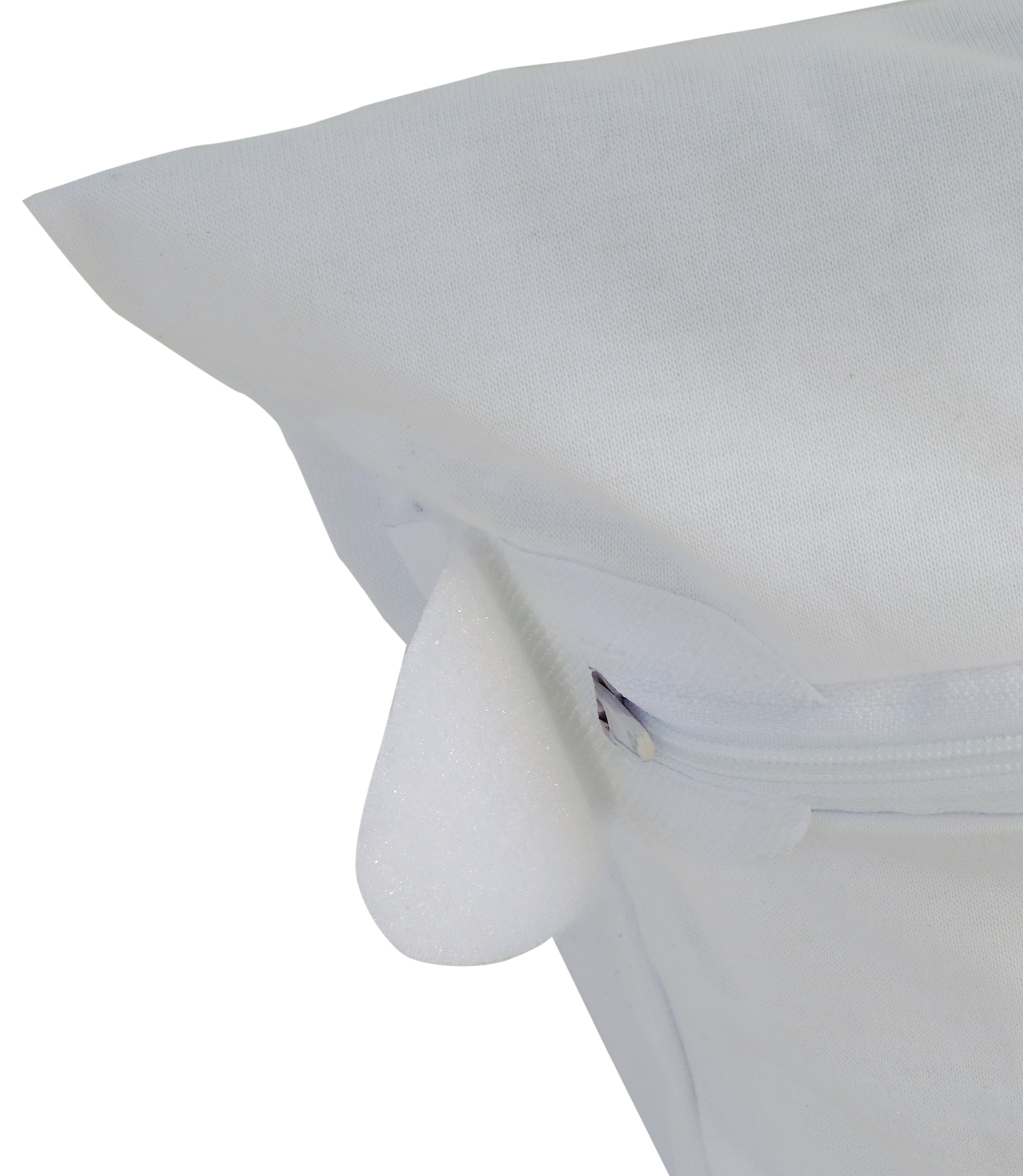 100% Waterproof Hypoallergenic Terry Cotton Zippered Pillow Protector Pack of  2