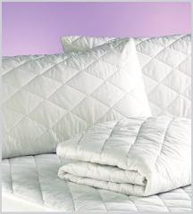 Quilted Zippered Pillow Protectors Pack of 2