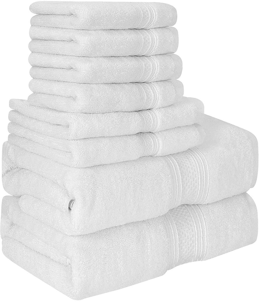 Bath Towel Sets - Soft & Plush Egyptian Cotton